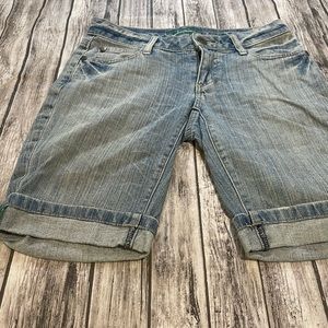 Recycled reuse jean shorts